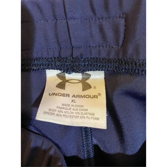 Under Amour Woman’s Blue MPZ Padded Compression Softball Shorts Size XL - Picture 6 of 6